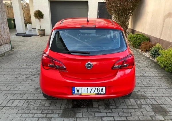 Opel Corsa cena 30750 przebieg: 123829, rok produkcji 2015 z Otwock małe 67